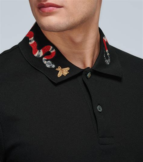 gucci polo shirt embroidered|gucci polo aliexpress.